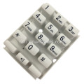 Custom nga Elastomer SilkScreen Rubber Keyboard Backlit Button
